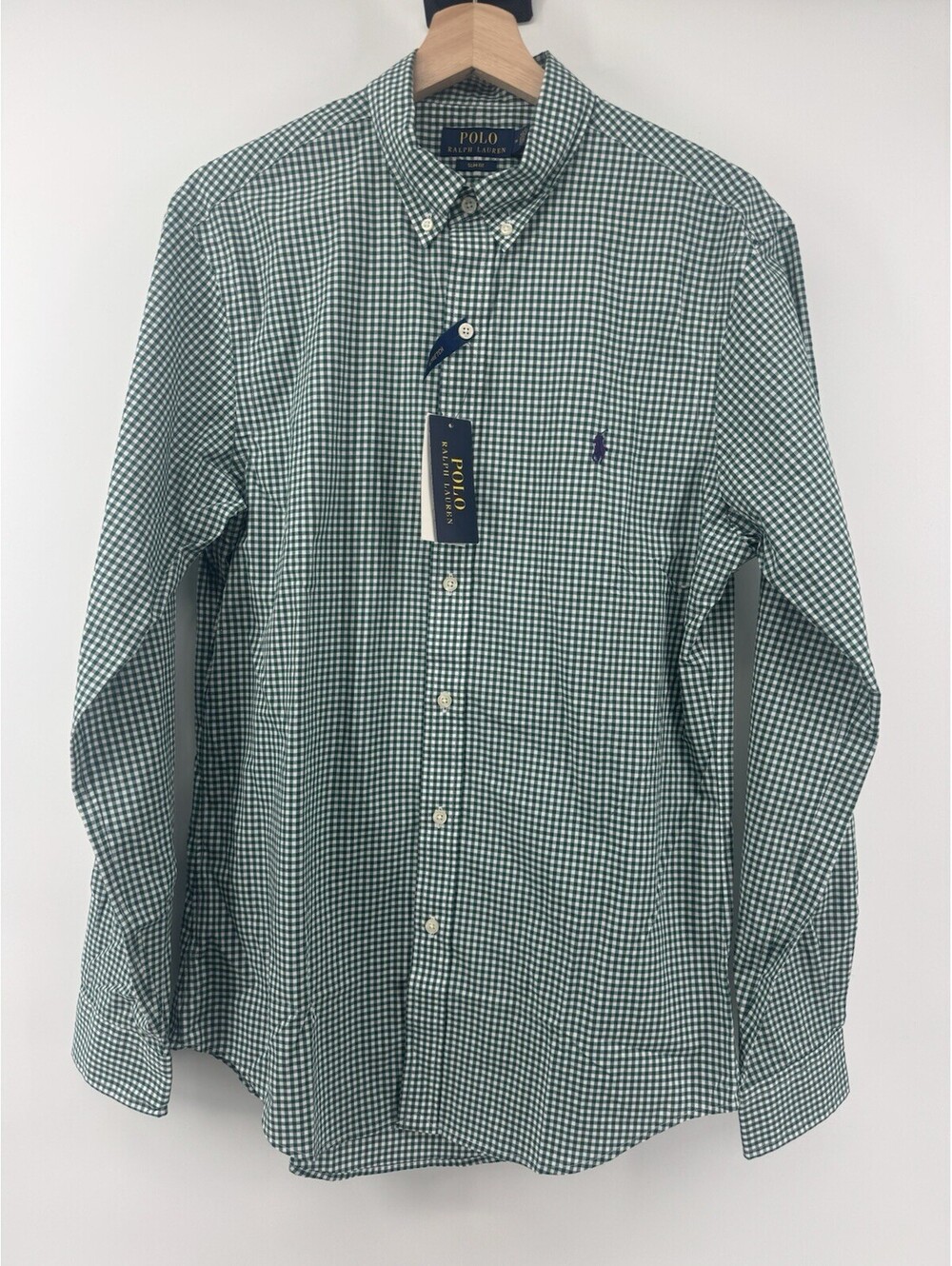 Ralph Lauren Men’s Slim Fit Button Up Size Medium NWT